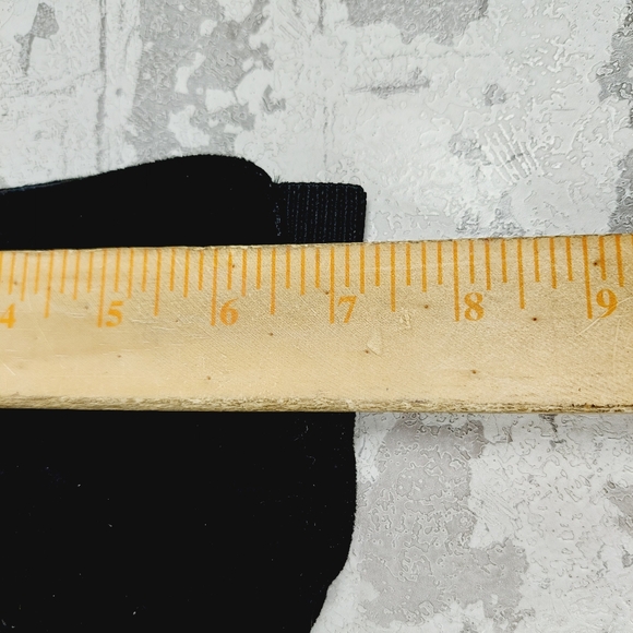 NEW Kenneth Cole Reaction Sonia Black Suede Leather Block Heeled Boots V558 - Picture 10 of 12